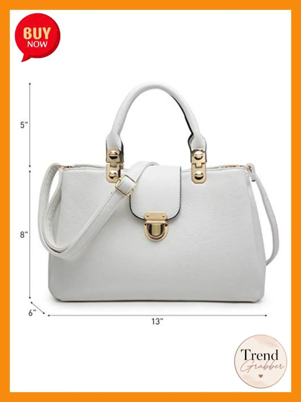Vegan Leather Satchel Purse Medium Tote Bag Top Handle Shoulder Handbag